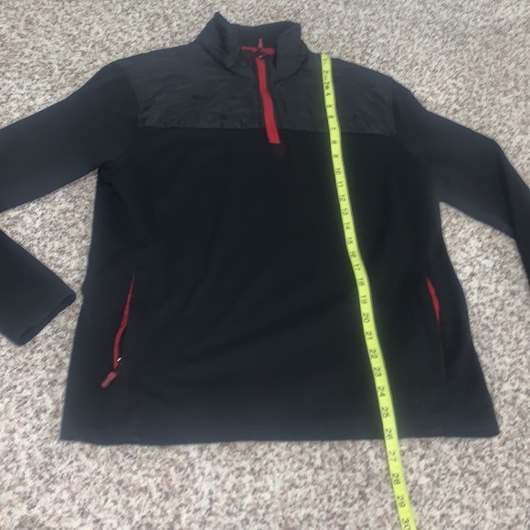 Eddie Bauer Men’s Mixed Media ¼ Zip Pullover - Picture 12 of 13